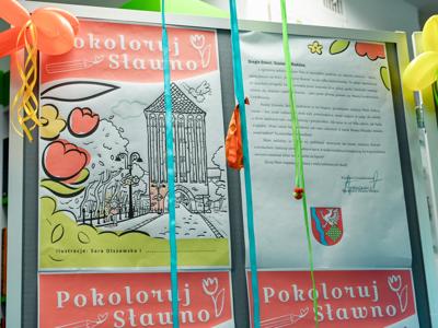 Promocja książki „Pokoloruj Sławno”