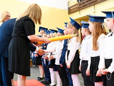 Ślubowanie pierwszoklasistów w Szkole Podstawowej nr 2