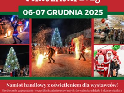 Jarmark Bożonarodzeniowy 2025 w Sławnie - zgłoszenia wystawców