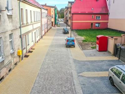 Postęp prac przy przebudowie ulic w centrum Sławna