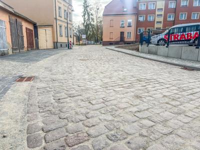 Postęp prac przy przebudowie ulic w centrum Sławna