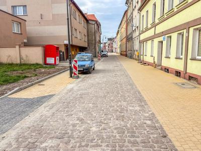 Postęp prac przy przebudowie ulic w centrum Sławna