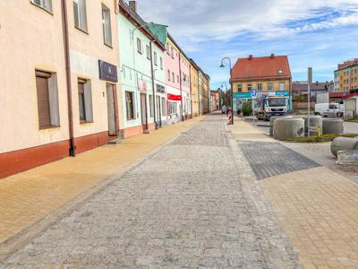 Postęp prac przy przebudowie ulic w centrum Sławna
