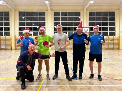 Mikołajkowy turniej w tenisie stołowym