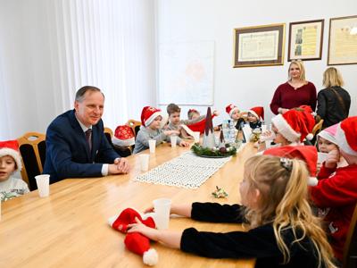 Świąteczna wizyta wyjątkowych gości