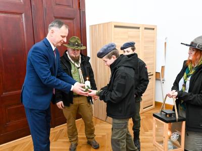  Betlejemskie Światło Pokoju dotarło do Sławna 