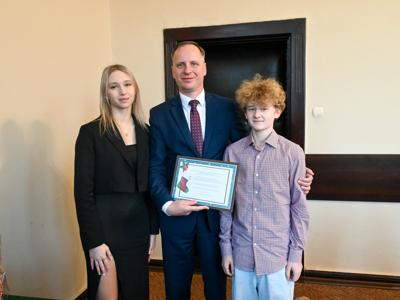 Spotkanie opłatkowe z Młodzieżowymi Radnymi i Radą Seniorów