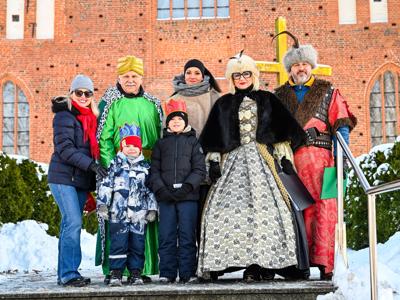 Ulicami Sławna przeszedł Orszak Trzech Króli