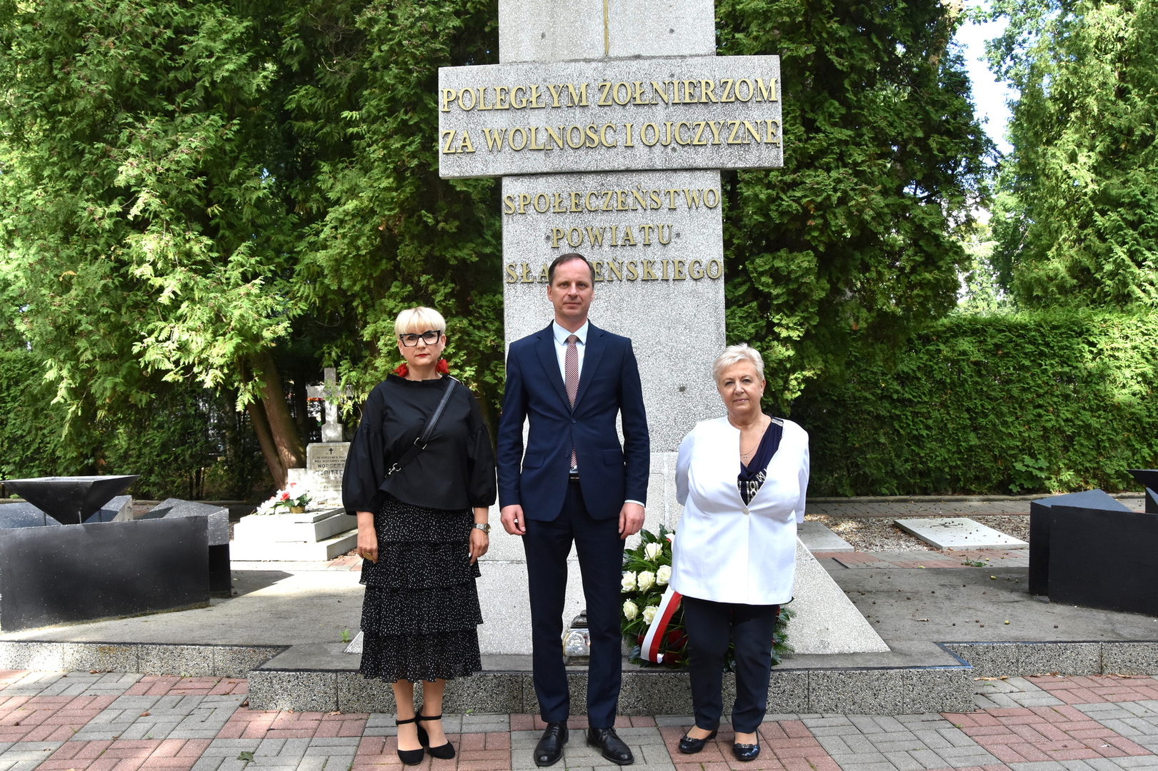 81. Rocznica wybuchu II wojny światowej - złożenie kwiatów