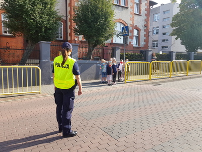 Akcja Bezpieczny Przedszkolak w SP3