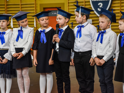 Ślubowanie w SP3 w Sławnie