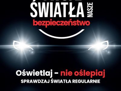 Twoje Światła - nasze bezpieczeństwo - plakat