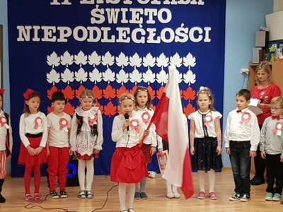 
Święto Niepodległości w Przedszkolu nr 3 w Sławnie
