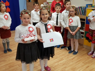 
Święto Niepodległości w Przedszkolu nr 3 w Sławnie

