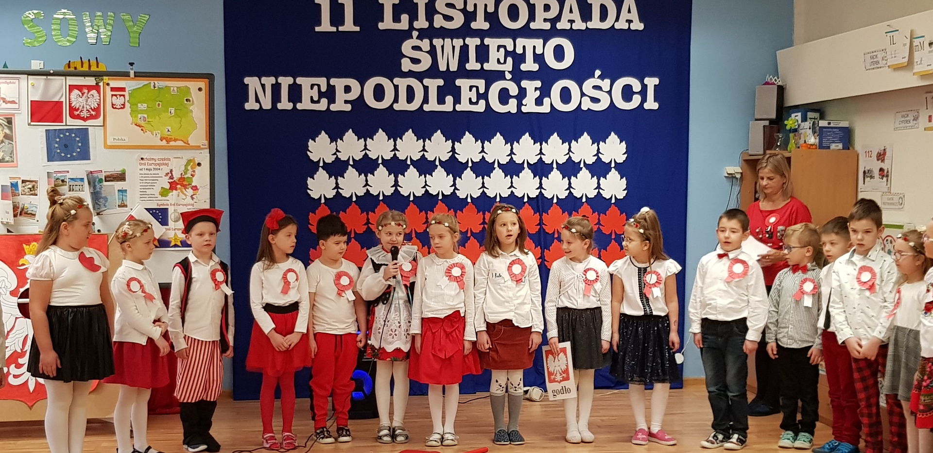 
Święto Niepodległości w Przedszkolu nr 3 w Sławnie
