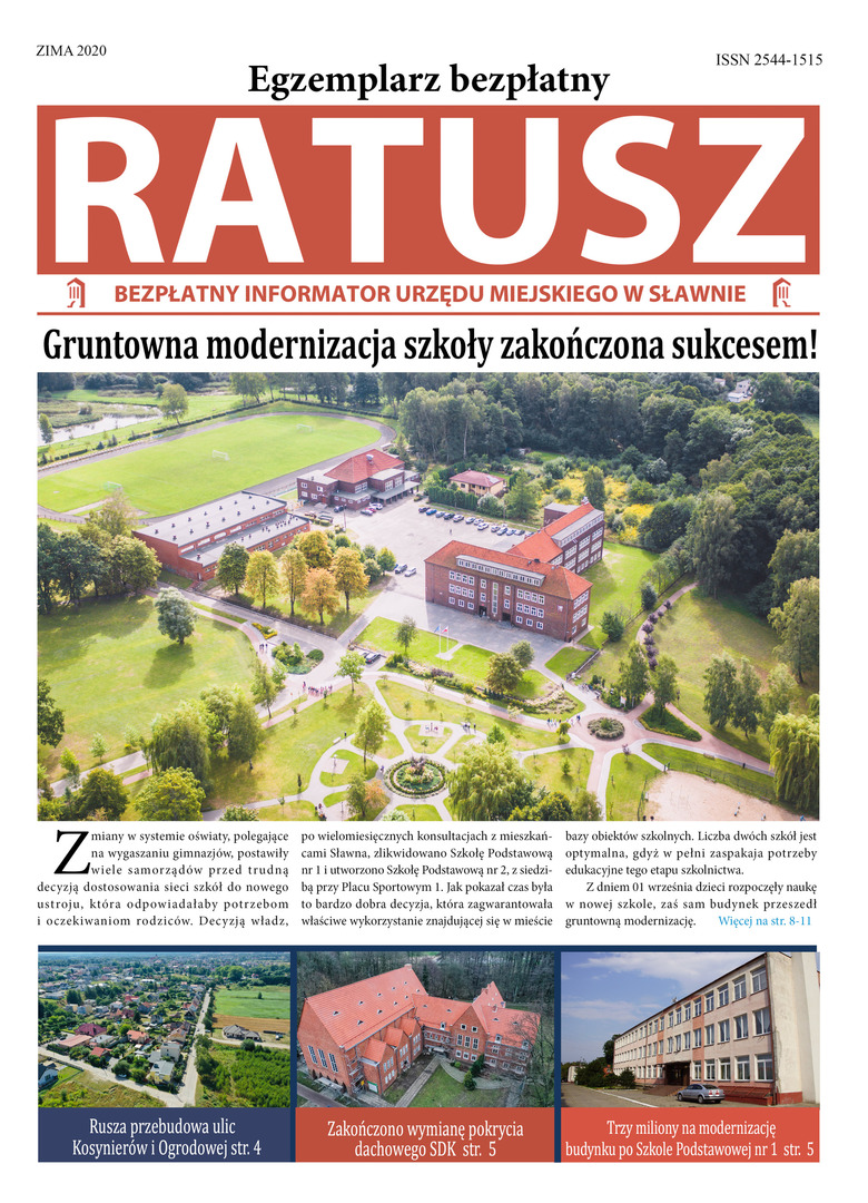 
Zimowe wydanie informatora miejskiego "RATUSZ"
