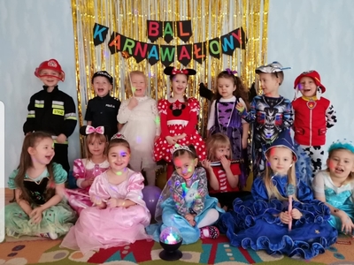 
Bal Karnawałowy w Przedszkolu nr 3 w Sławnie
