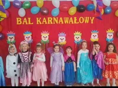
Bal Karnawałowy w Przedszkolu nr 3 w Sławnie
