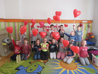 Walentynki w Kubusiowym Przedszkolu