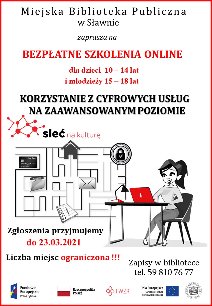 
Bezpłatne szkolenie w ramach Sieci na kulturę
