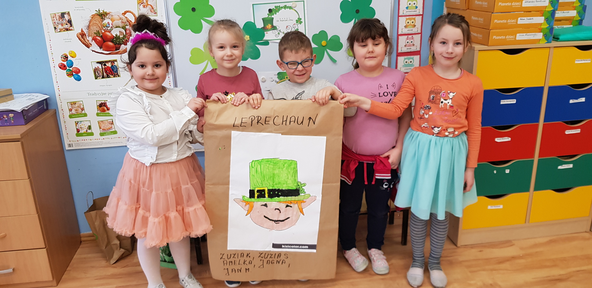 
St.Patrick's Day w Przedszkolu nr 3 w Sławnie
