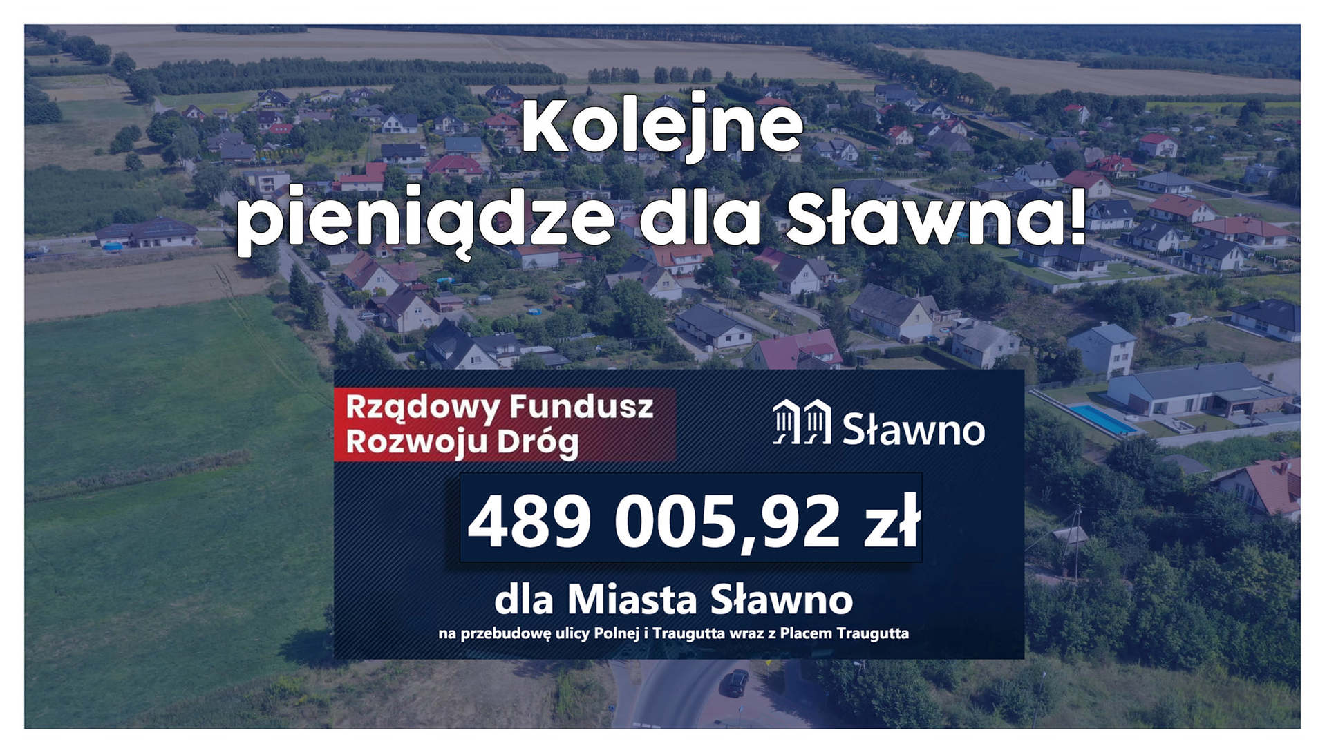 
Kolejne pieniądze dla Sławna!
