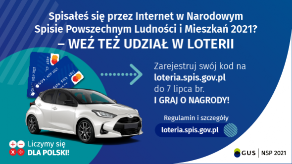 
Spis powszechny. Ruszyła loteria GUS
