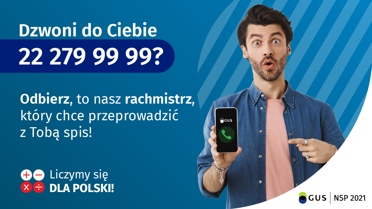 Narodowy Spis Powszechny 2021 – telefon od rachmistrza