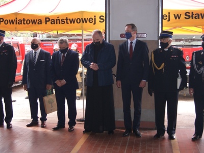 Powiatowe Obchody Dnia Strażaka w KP PSP Sławno