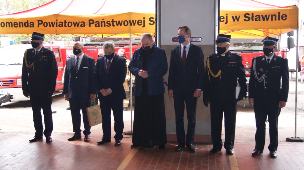 
Powiatowe Obchody Dnia Strażaka w KP PSP Sławno
