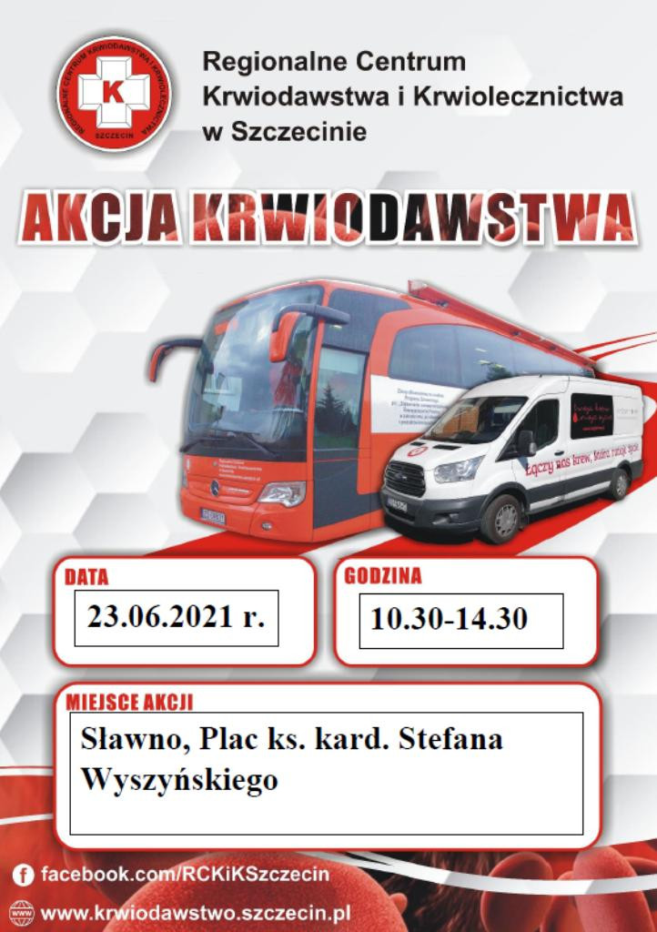 
Zbiórka krwi w Sławnie
