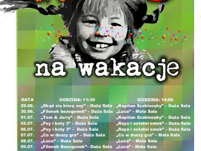 
Oferta wakacyjna
