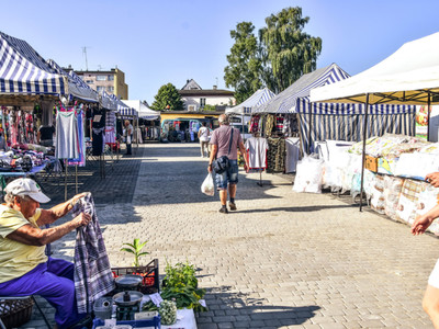
Zakończono modernizację miejskiego targowiska
