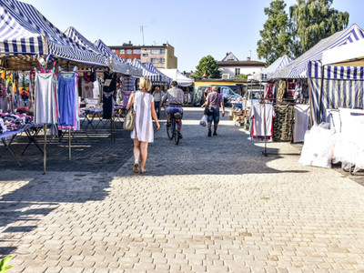
Zakończono modernizację miejskiego targowiska
