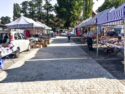 
Zakończono modernizację miejskiego targowiska
