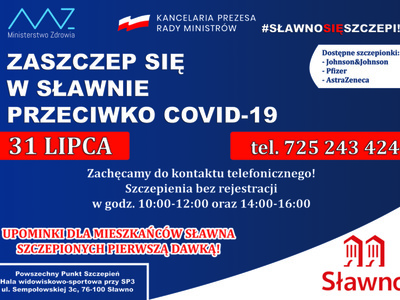 Kolejna akcja #SławnoSzczepiSię
