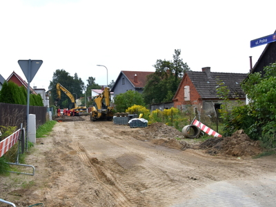 
Trwa przebudowa ulicy Polnej i Traugutta wraz z Placem Traugutta...
