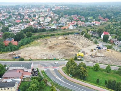 Trwają prace przy budowie nowoczesnego Parku Handlowego w Sławnie...