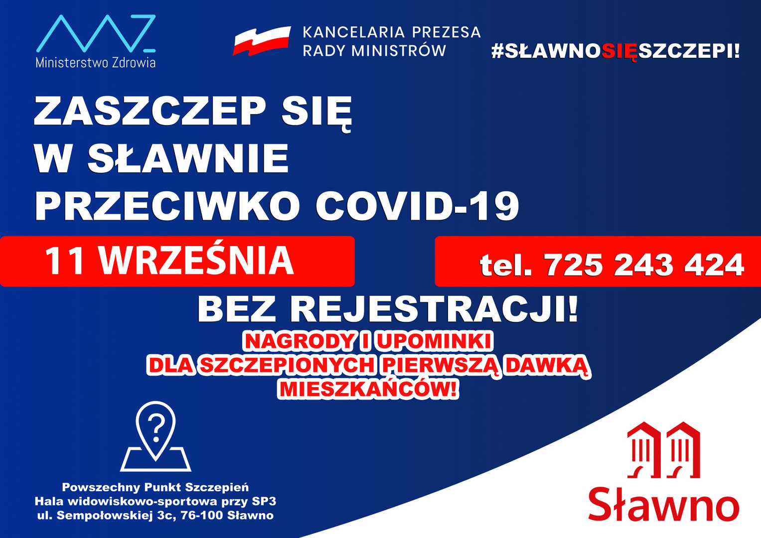 
Kolejna akcja #SławnoSzczepiSię
