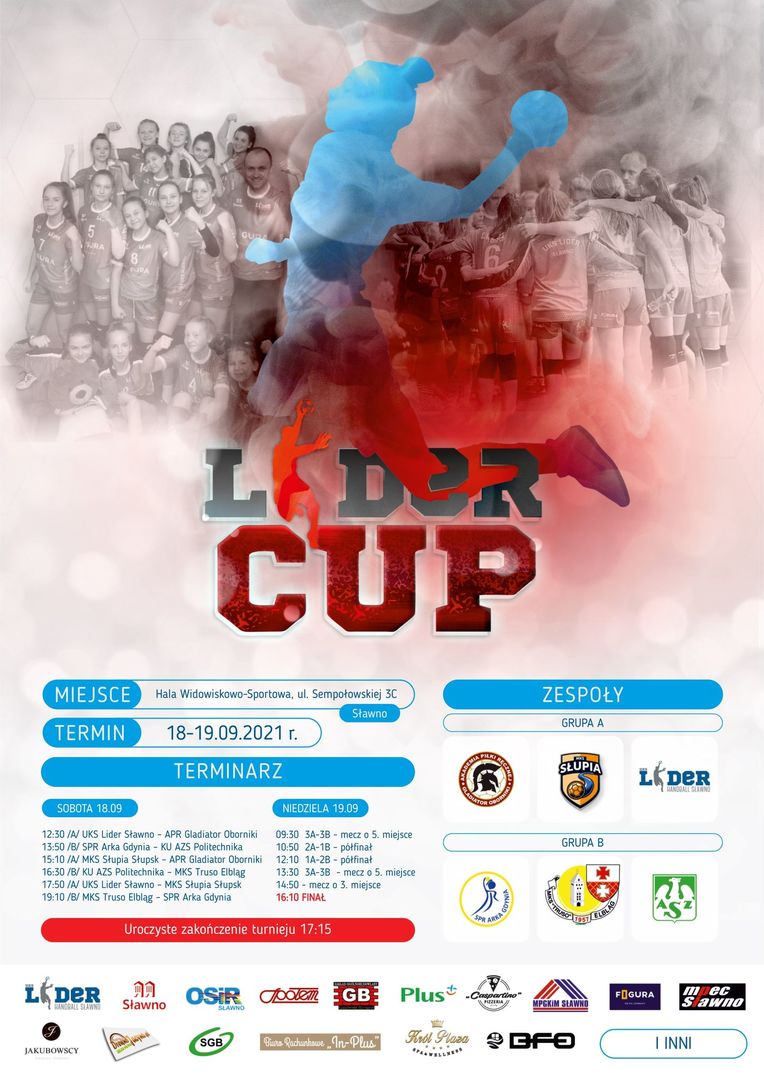 
III Ogólnopolski Turniej Piłkarek Ręcznych LIDER CUP
