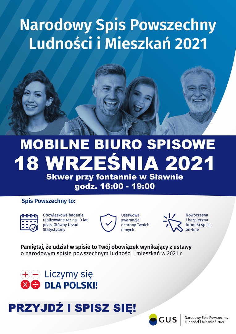 Przyjdź i spisz się w mobilnym punkcie spisowym w Sławnie