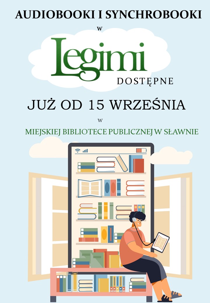 
Audiobooki i synchrobooki w Legimi dostępne w MBP w Sławnie...
