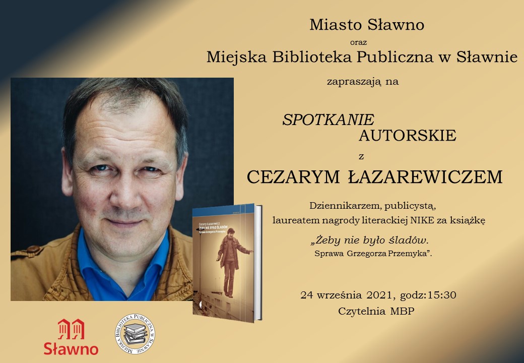 
Spotkanie autorskie z Cezarym Łazarewiczem

