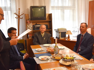 
Uroczystości u kombatantów
