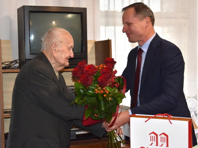 
Uroczystości u kombatantów
