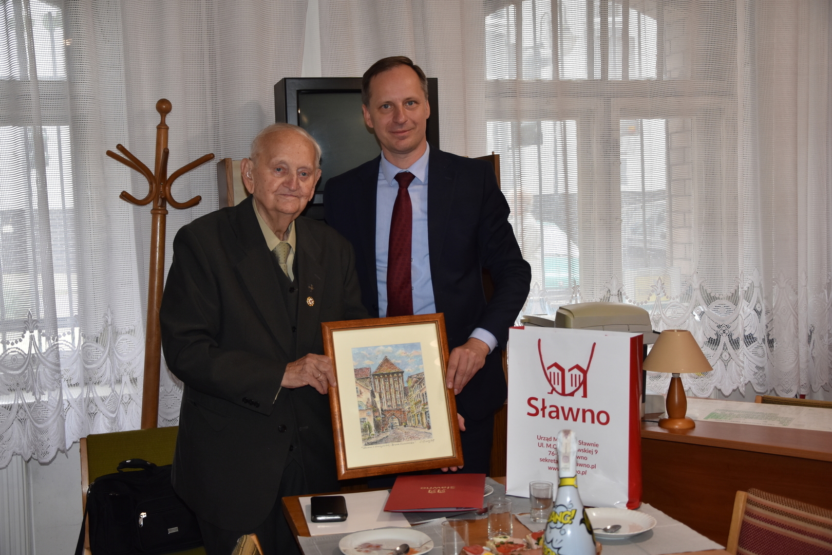 
Uroczystości u kombatantów
