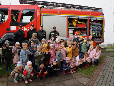 Ćwiczenia alarmowe u przedszkolaków