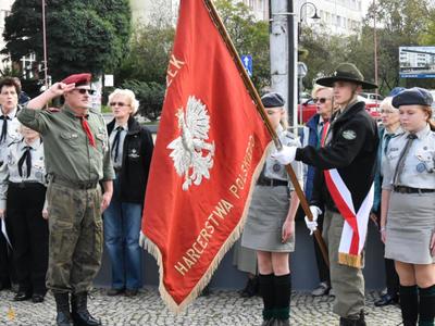 
Na harcerskim starcie
