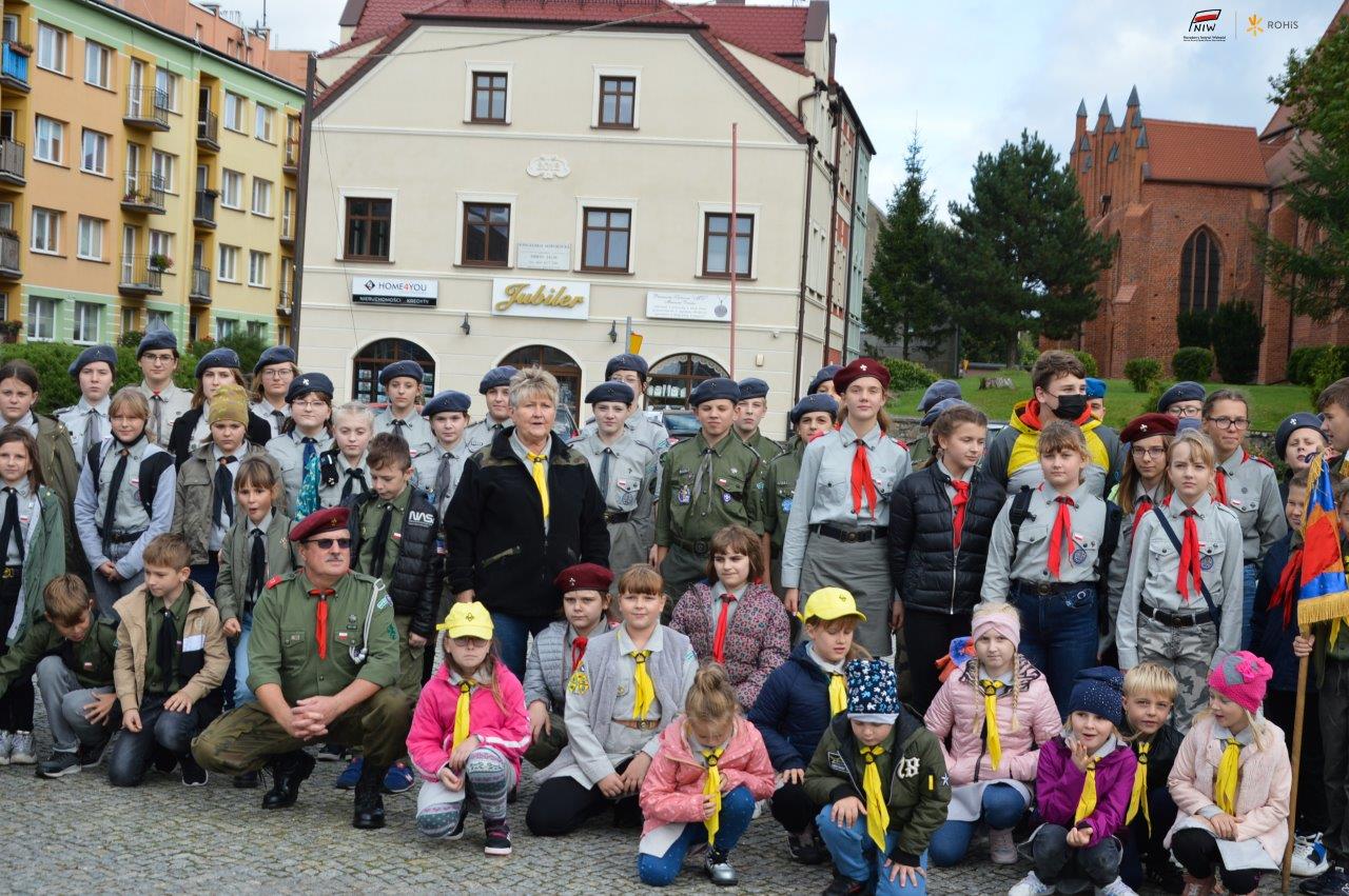 
Na harcerskim starcie
