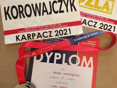 
Jakub Korowajczyk wicemistrzem Polski U16
